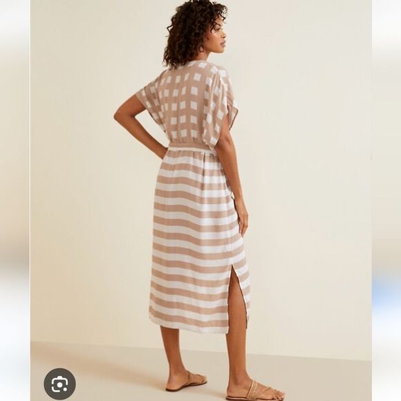 NWOT Garnet Hill Long Kimono Cover-Up Size Small - Picture 2 of 12